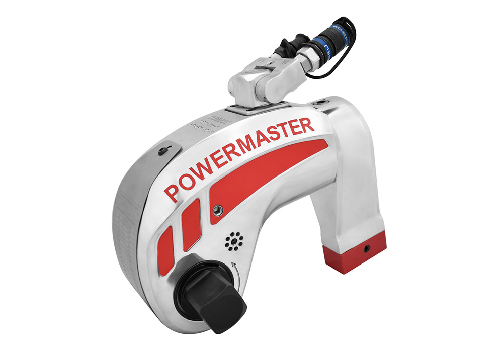 Hydraulic torque wrench tool for heavy-duty industrial fastening applications
