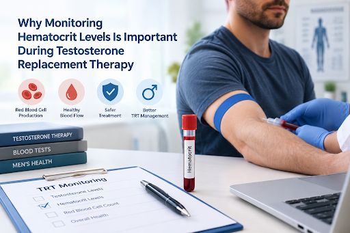 Why Monitoring Hematocrit Levels Is Important During Testosterone Replacement Therapy